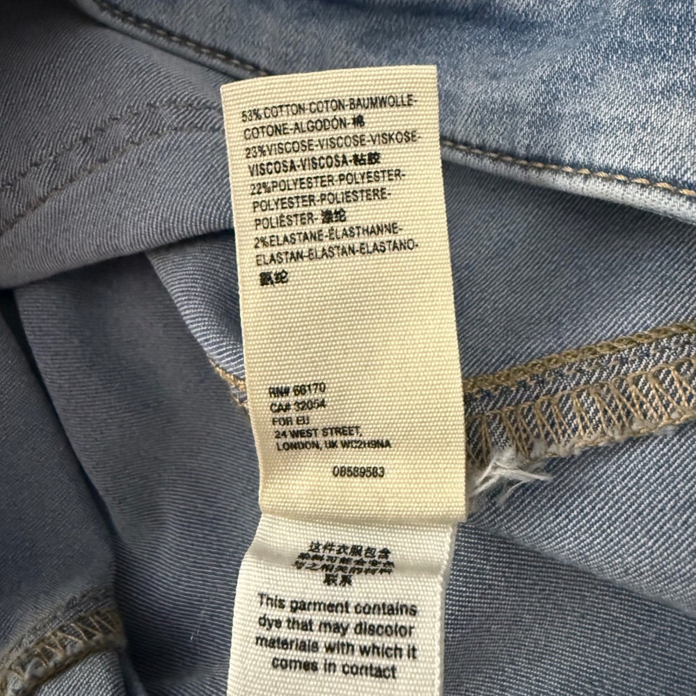 Free People Just Float On Flare Jeans Womens 28 Short Light Blue Stretch - Picture 7 of 13